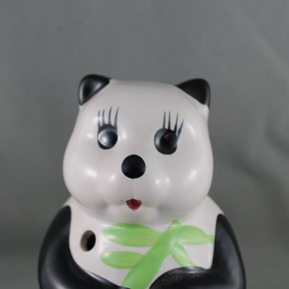 Vintage Benihana Mug - Panda with Bamboo Shoot - Ceramic Piece - Picture 2 of 8